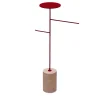Nunzia Ponsillo Coat Stands<Stelo Pink Portogallo and Red Coat Hanger and Object Rack