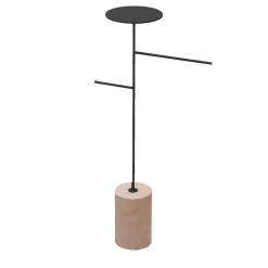 Nunzia Ponsillo Coat Stands<Stelo Pink Portogallo and Black Coat Hanger and Object Rack