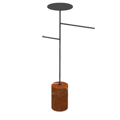 Nunzia Ponsillo Coat Stands<Stelo Red Alicante and Black Coat Hanger and Object Rack