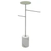 Nunzia Ponsillo Coat Stands<Stelo White Carrara and Green Coat Hanger and Object Rack