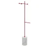 Nunzia Ponsillo Coat Stands<Stelo White Carrara and Red Coat Hanger