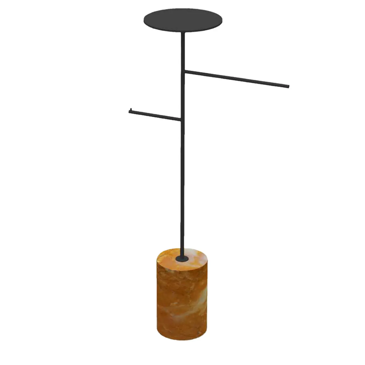 Nunzia Ponsillo Coat Stands<Stelo Yellow Siena and Black Coat Hanger and Object Rack