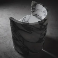 Kreoo Chairs<Sterling Calacatta Marble Chair