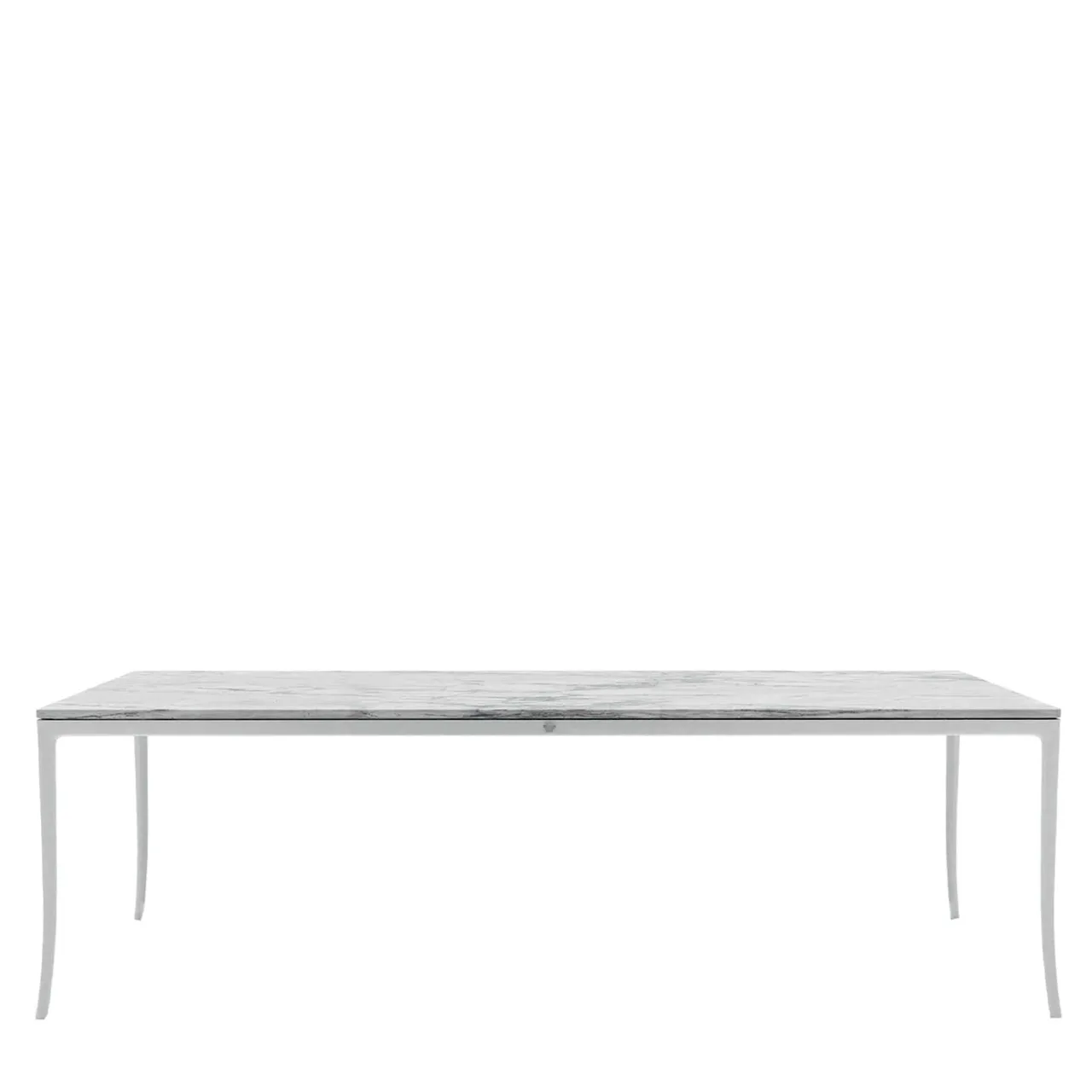 Versace Home Outdoor Dining Tables<Stiletto Super White Marble Outdoor Dining Table