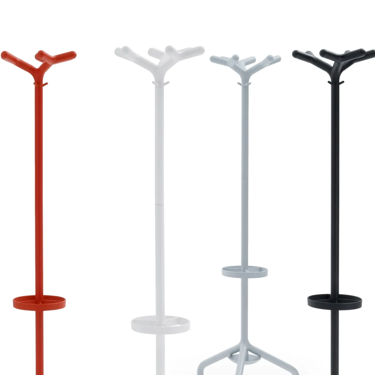 Viganò & C. Coat Stands<STILO BLACK COAT STAND by Basaglia + Rota Nodari
