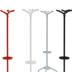 Viganò & C. Coat Stands<STILO RED COAT STAND by Basaglia + Rota Nodari