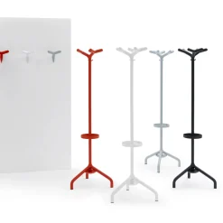 Viganò & C. Coat Stands<STILO RED COAT STAND by Basaglia + Rota Nodari