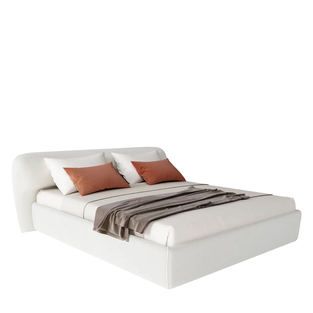 Living Couture Beds<Stone Double Bed
