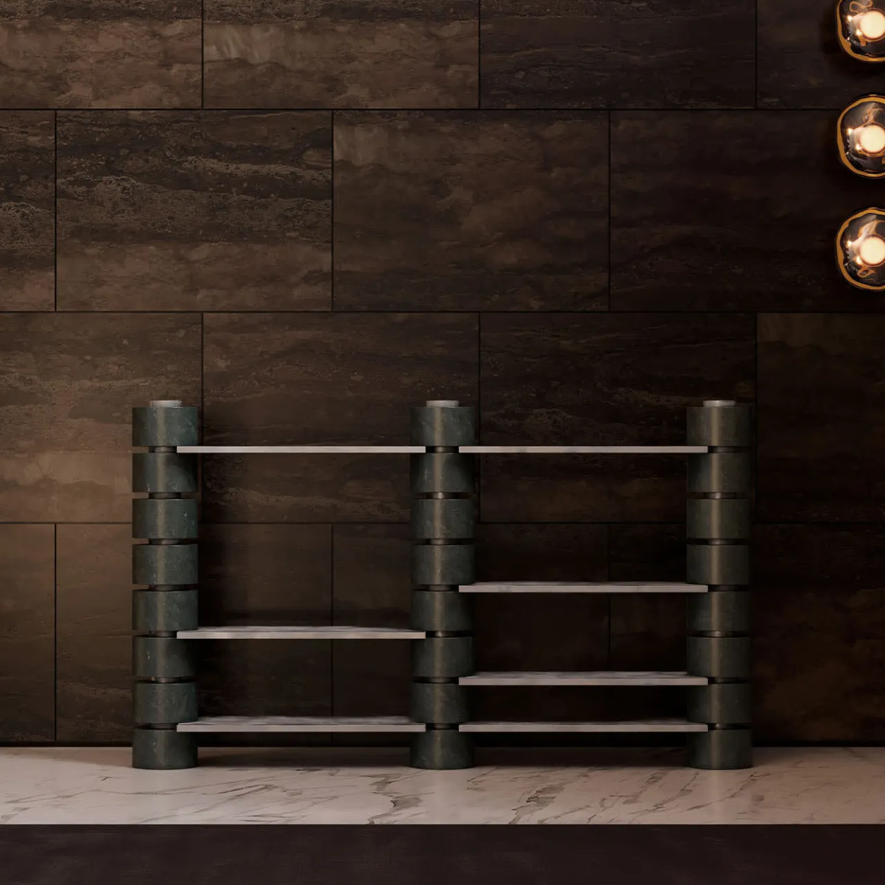 BIIADI Bookcases<Strati Modular Console
