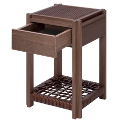 Giobagnara Nightstands<Structura Crisscross Small Square Side Table