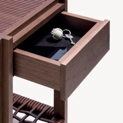 Giobagnara Nightstands<Structura Crisscross Small Square Side Table