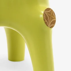 Scapin Collezioni Stools<Stump Yellow Accent Table