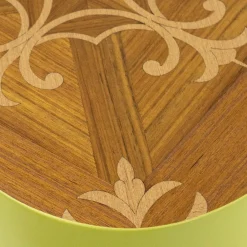 Scapin Collezioni Stools<Stump Yellow Accent Table