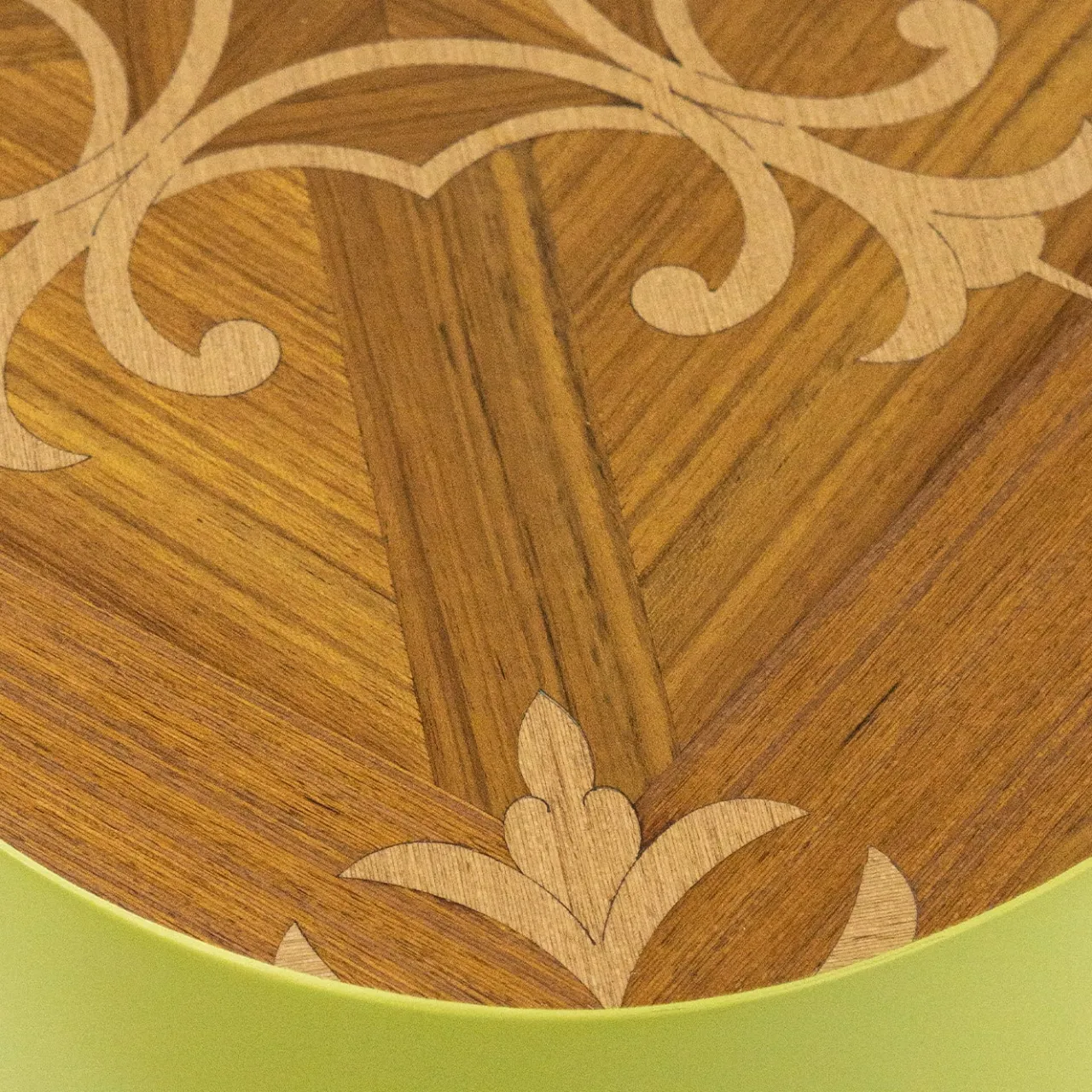 Scapin Collezioni Stools<Stump Yellow Accent Table