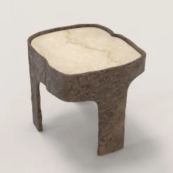 Edizione Limitata by Simone Fanciullacci Side Tables<Sumatra Bronze V1 Side Table