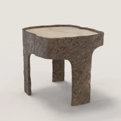 Edizione Limitata by Simone Fanciullacci Side Tables<Sumatra Bronze V1 Side Table