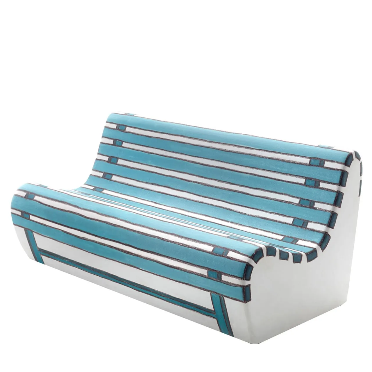 Gufram Outdoor Sofas & Benches<Summertime Limited Edition Sofa by Valerio Berruti