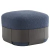 Morica Design Ottomans & Poufs<Sumo Anthracite & Blue Pouf