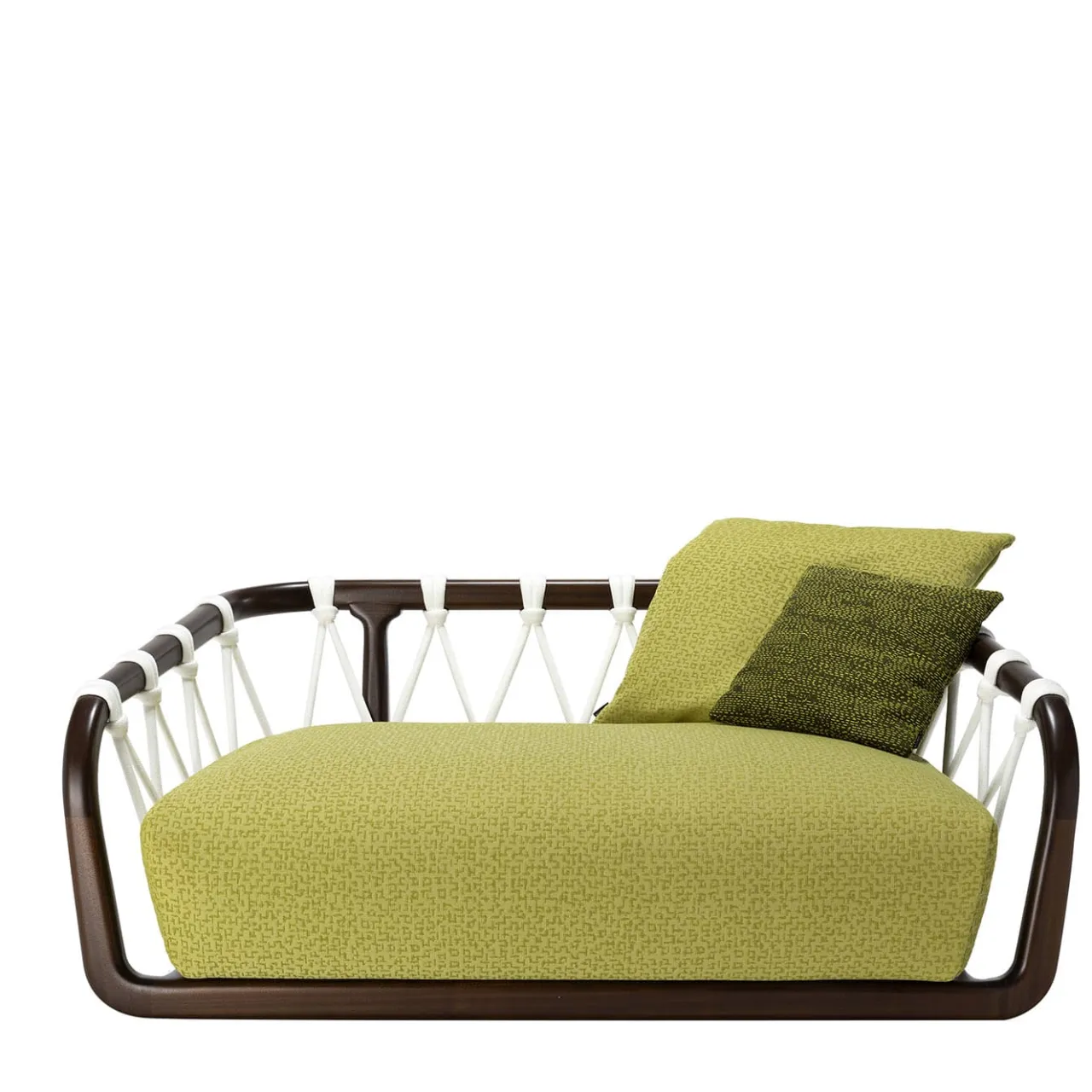 Exteta Sofas<Sunset Basket Small Barrique + Green Sofa by Paola Navone
