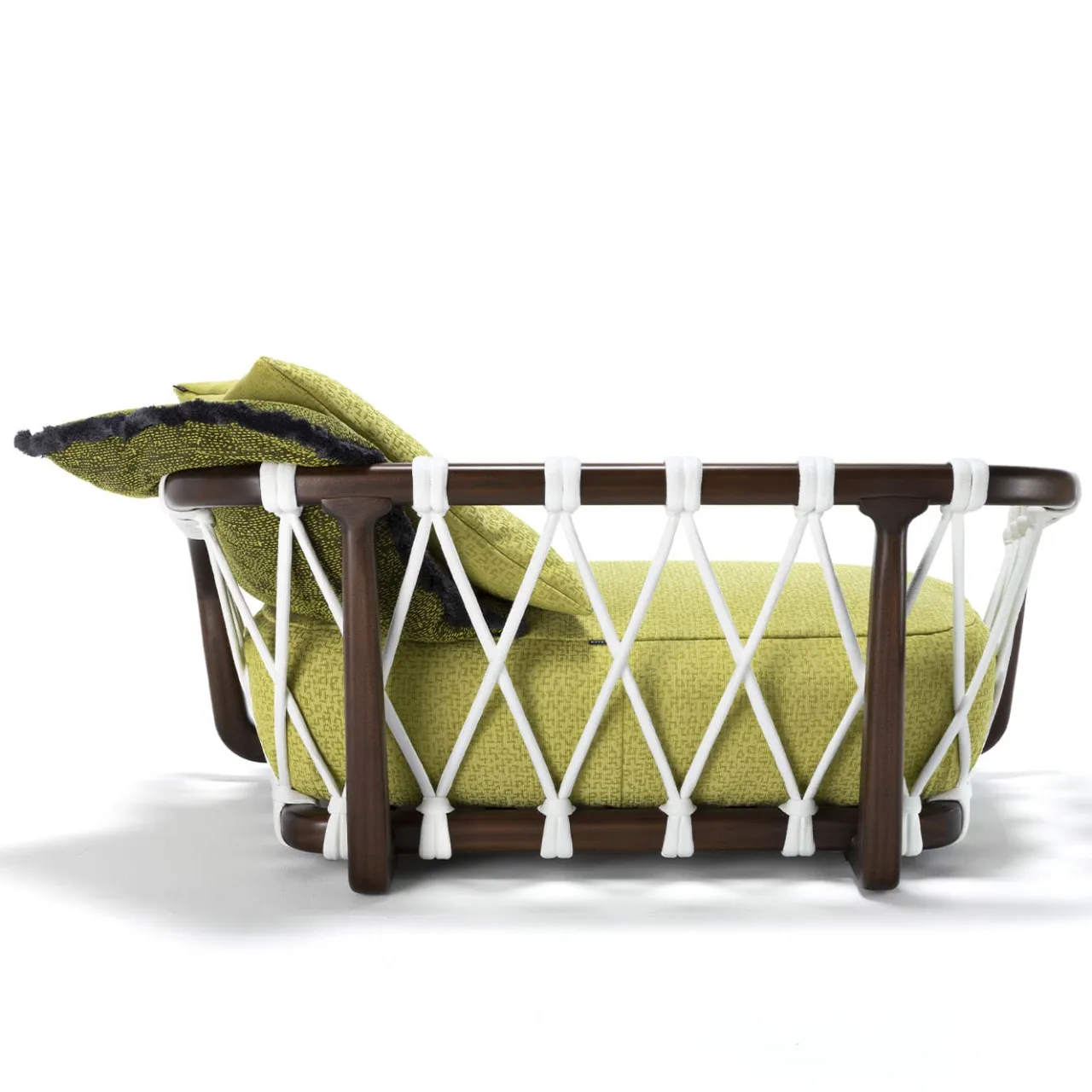 Exteta Sofas<Sunset Basket Small Barrique + Green Sofa by Paola Navone