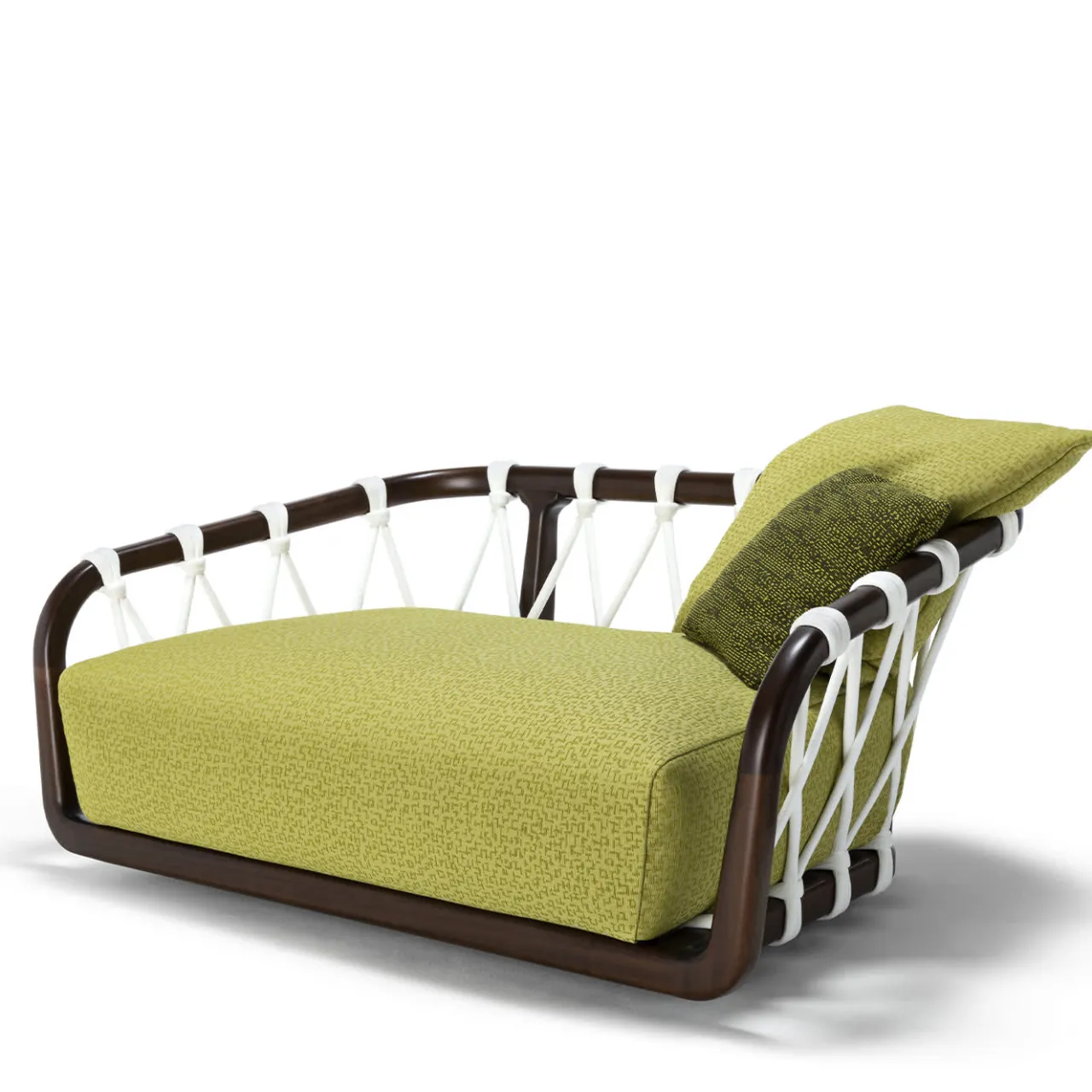 Exteta Sofas<Sunset Basket Small Barrique + Green Sofa by Paola Navone