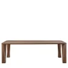 Durame Dining Tables<Super Twist Rectangular Canaletto Walnut Wood Table