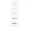 Marco Ripa Bookcases<Supermodulare Light Blue Iron 1-Column Bookshelf