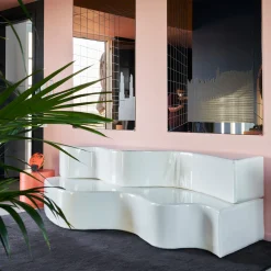 Poltronova Sofas<Superonda White Sofa by Archizoom