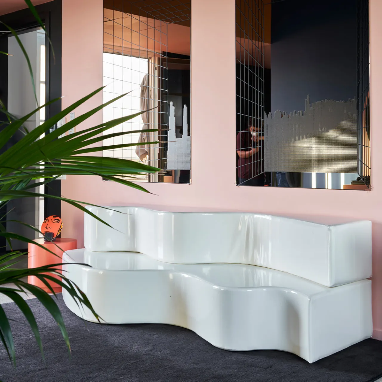 Poltronova Sofas<Superonda White Sofa by Archizoom