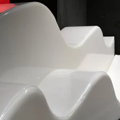 Poltronova Sofas<Superonda White Sofa by Archizoom