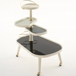Colé Serving Tables<Sushi Kart 4 Greys Cart