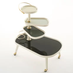 Colé Serving Tables<Sushi Kart 4 Greys Cart