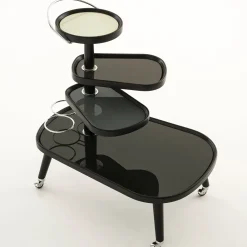 Colé Serving Tables<Sushi Kart 4 Greys Dark Cart