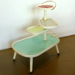 Colé Serving Tables<Sushi Kart White