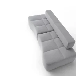 Sitia Sofas<Swap Modular Gray Swivel Sofa