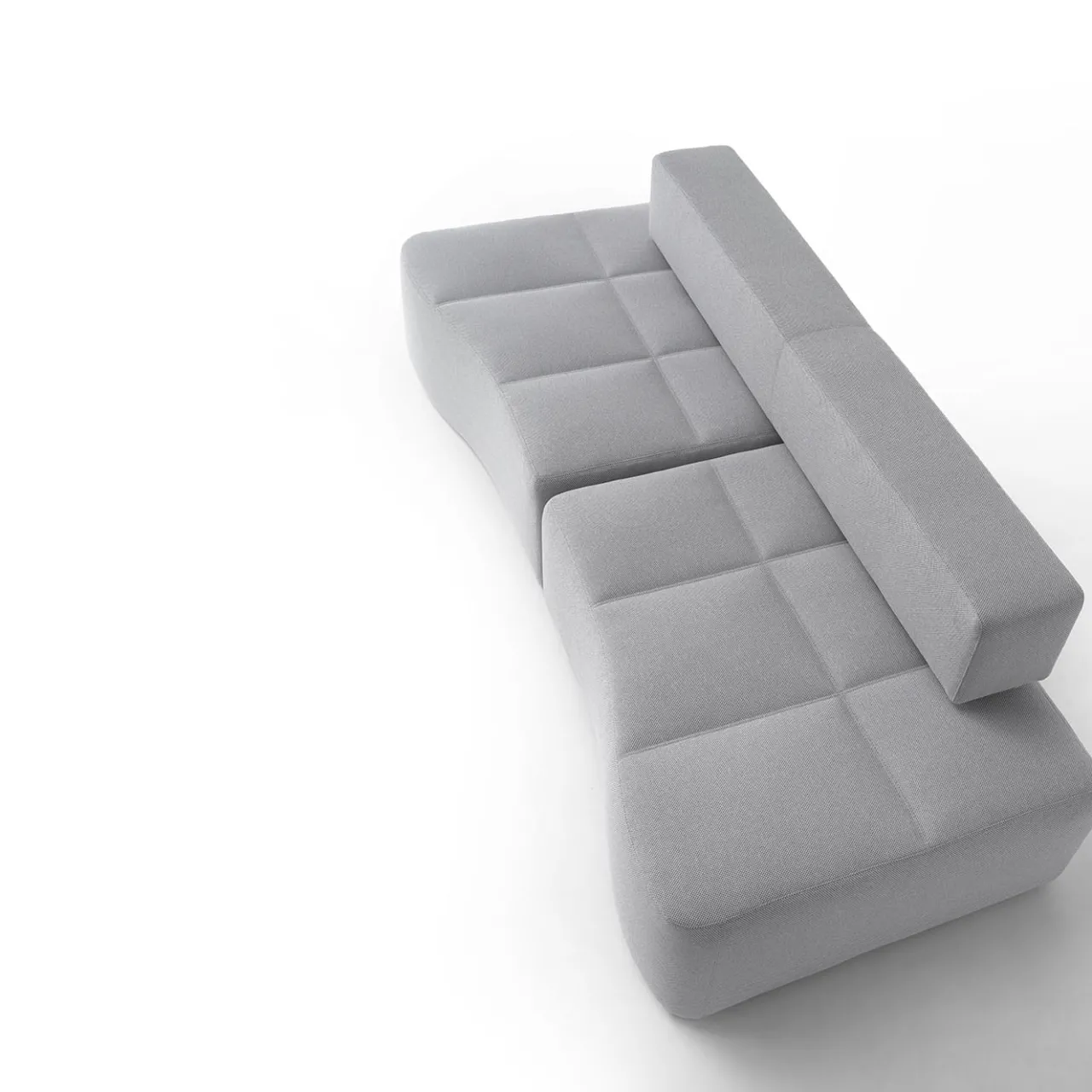 Sitia Sofas<Swap Modular Gray Swivel Sofa