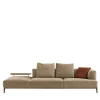 Alivar Sofas<Swing Beige Dormeuse with Pouf Element by Giuseppe Bavuso