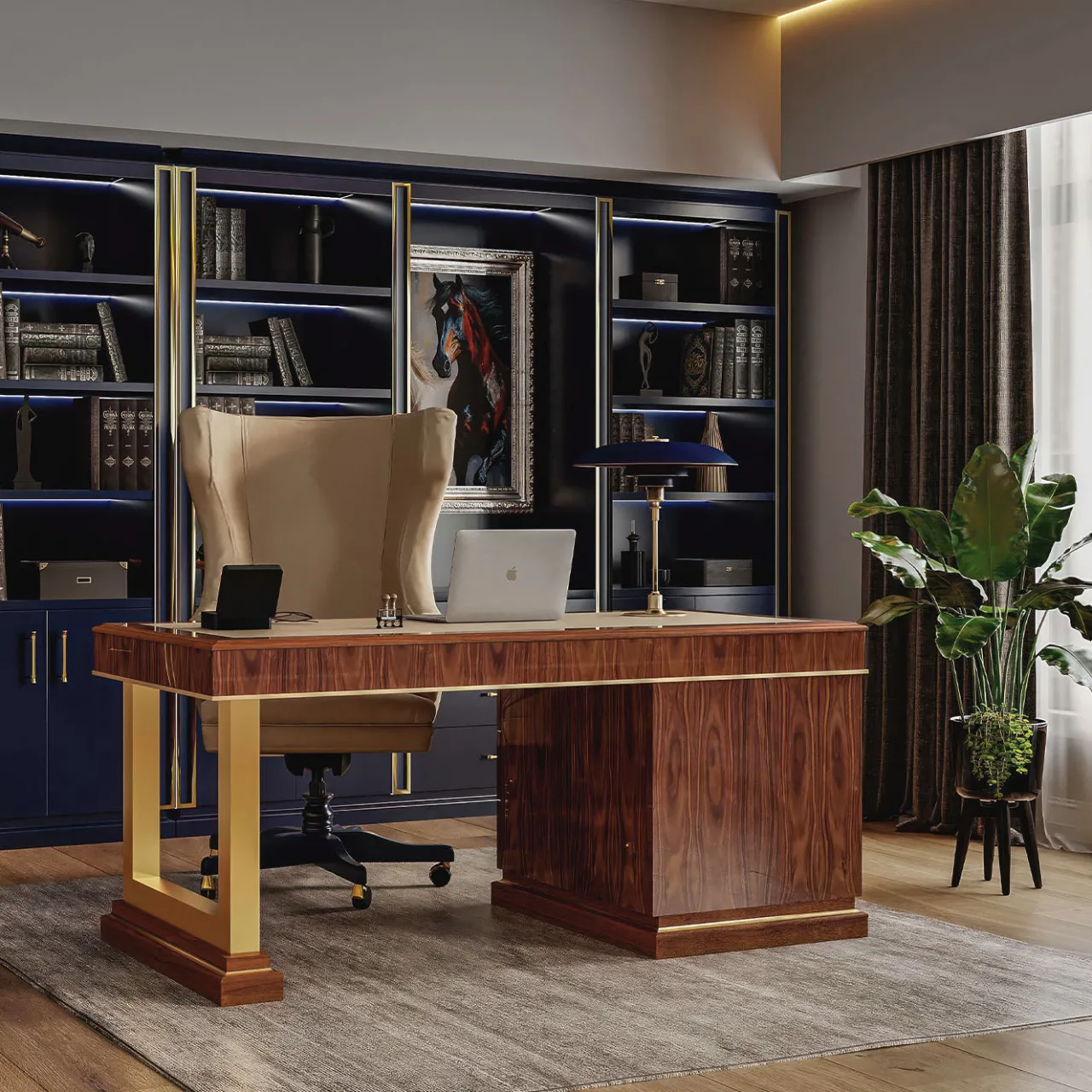 Guerra Vanni Office Chairs<Swivel Gray Office Armchair from Studio Privè Collection