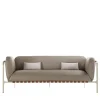 Enrico Pellizzoni Sofas<Sydney Beige Leather Sofa