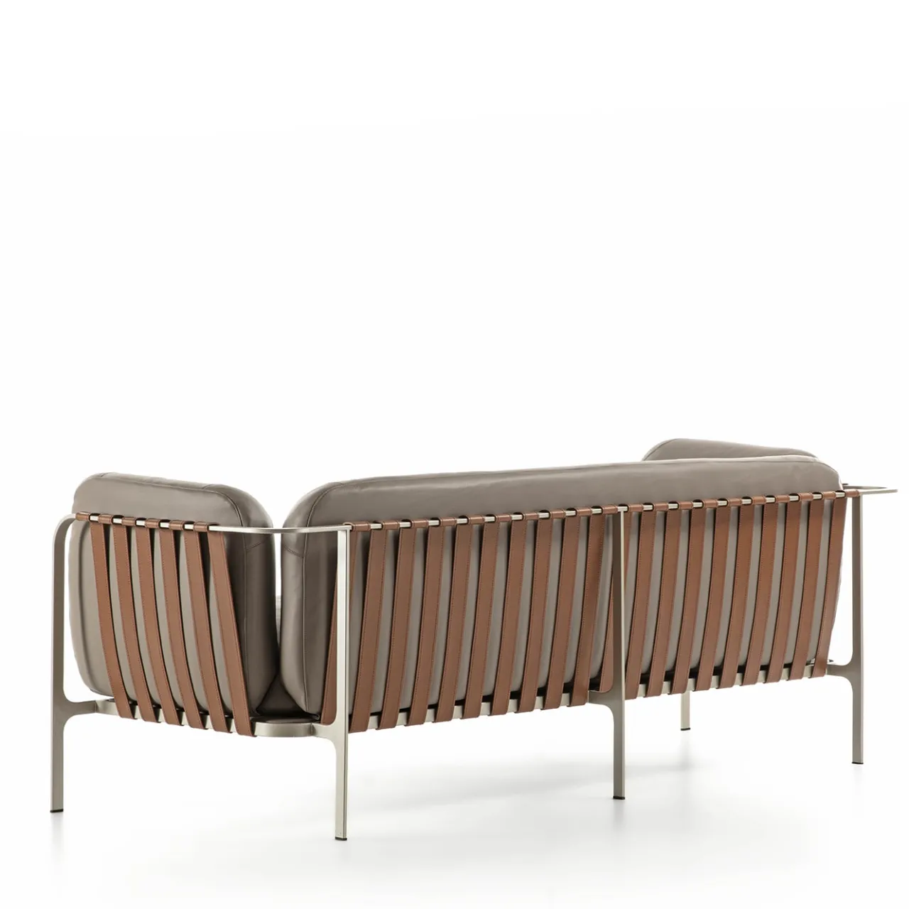 Enrico Pellizzoni Sofas<Sydney Beige Leather Sofa