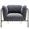 Enrico Pellizzoni Armchairs<Sydney Dark Gray Armchair