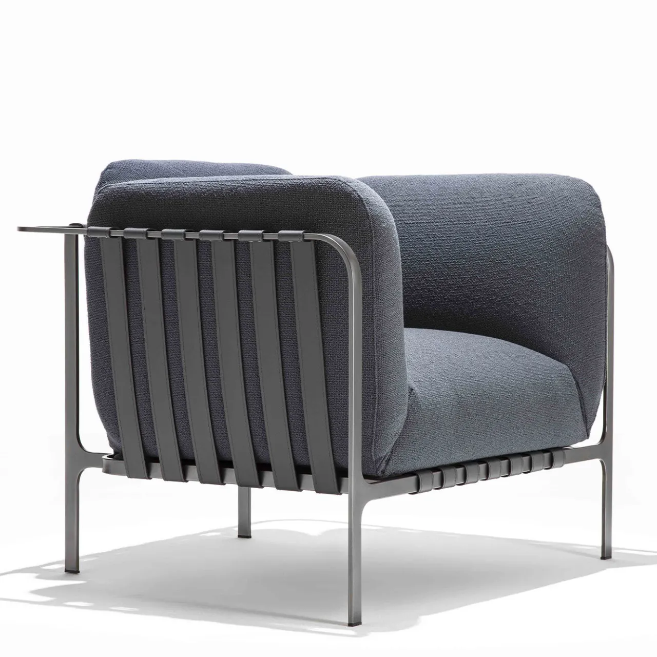 Enrico Pellizzoni Armchairs<Sydney Dark Gray Armchair