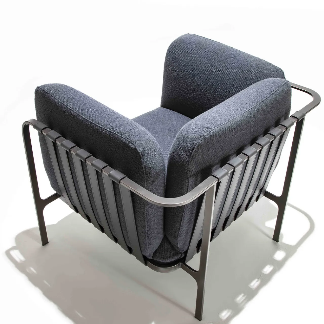 Enrico Pellizzoni Armchairs<Sydney Dark Gray Armchair