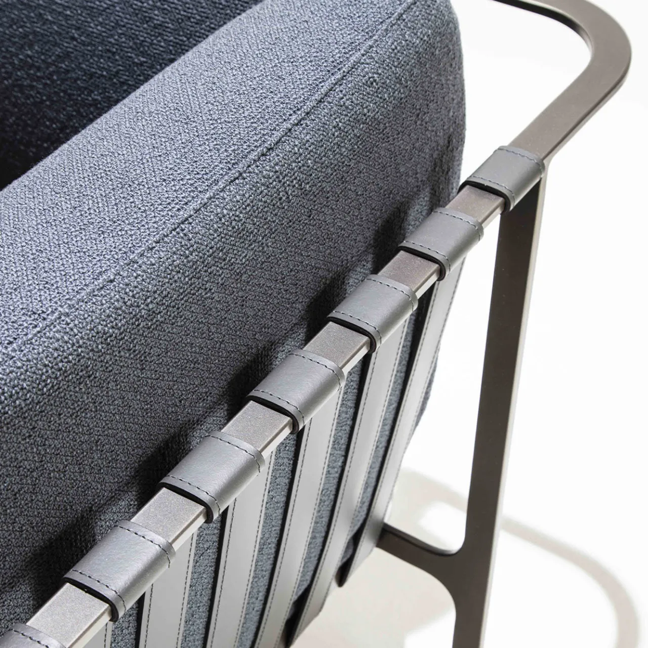 Enrico Pellizzoni Armchairs<Sydney Dark Gray Armchair