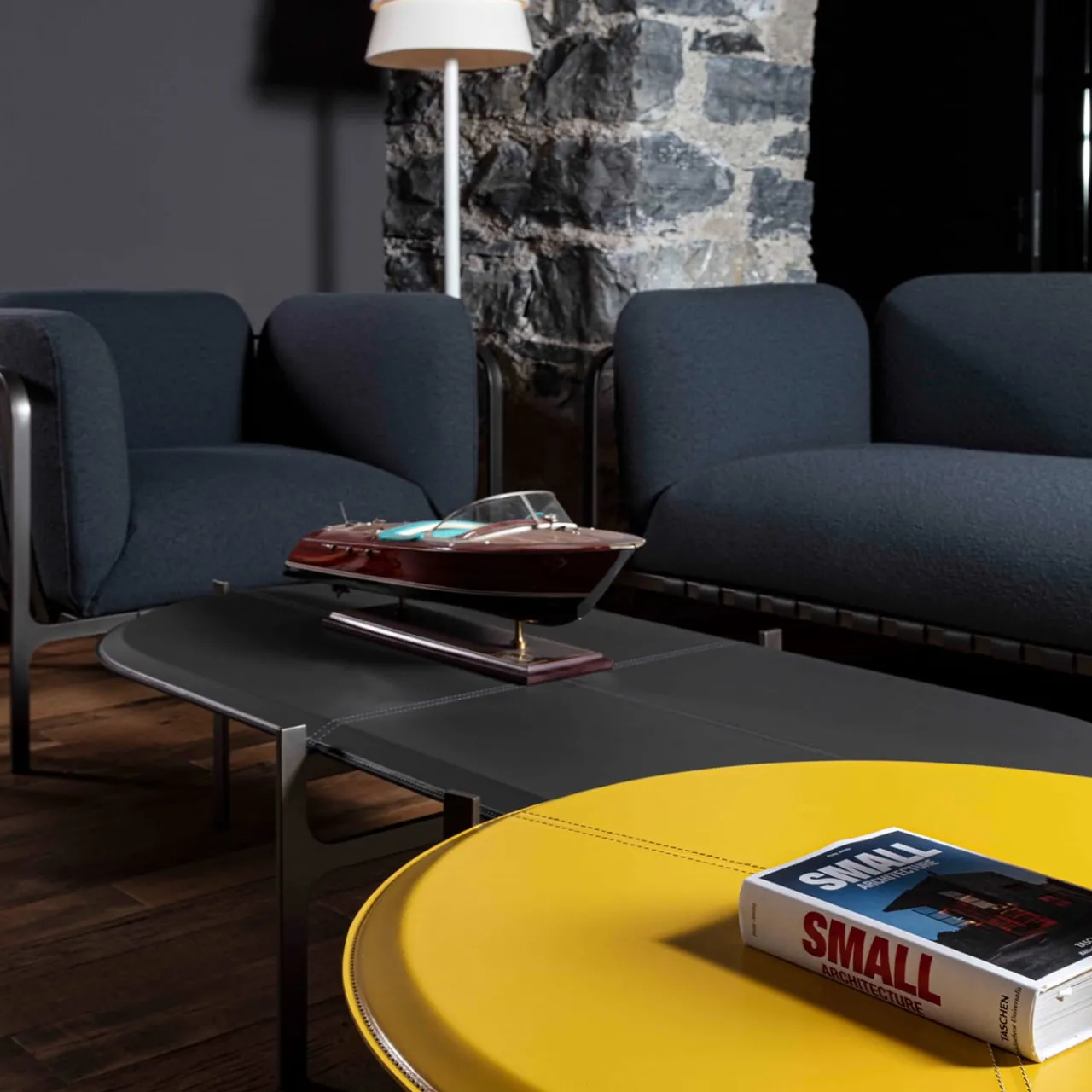 Enrico Pellizzoni Armchairs<Sydney Dark Gray Armchair