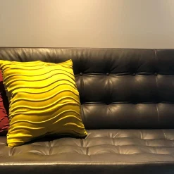 Officina Della Scala Sofas<T33 Black Sofa by Franco ALbini