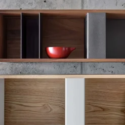 Fioroni Shelves<T Box Chestnut Hanging Container by Act_Romegialli