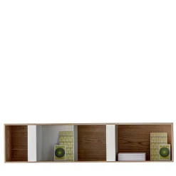 Fioroni Shelves<T Box Long Walnut Hanging Container by Act_Romegialli