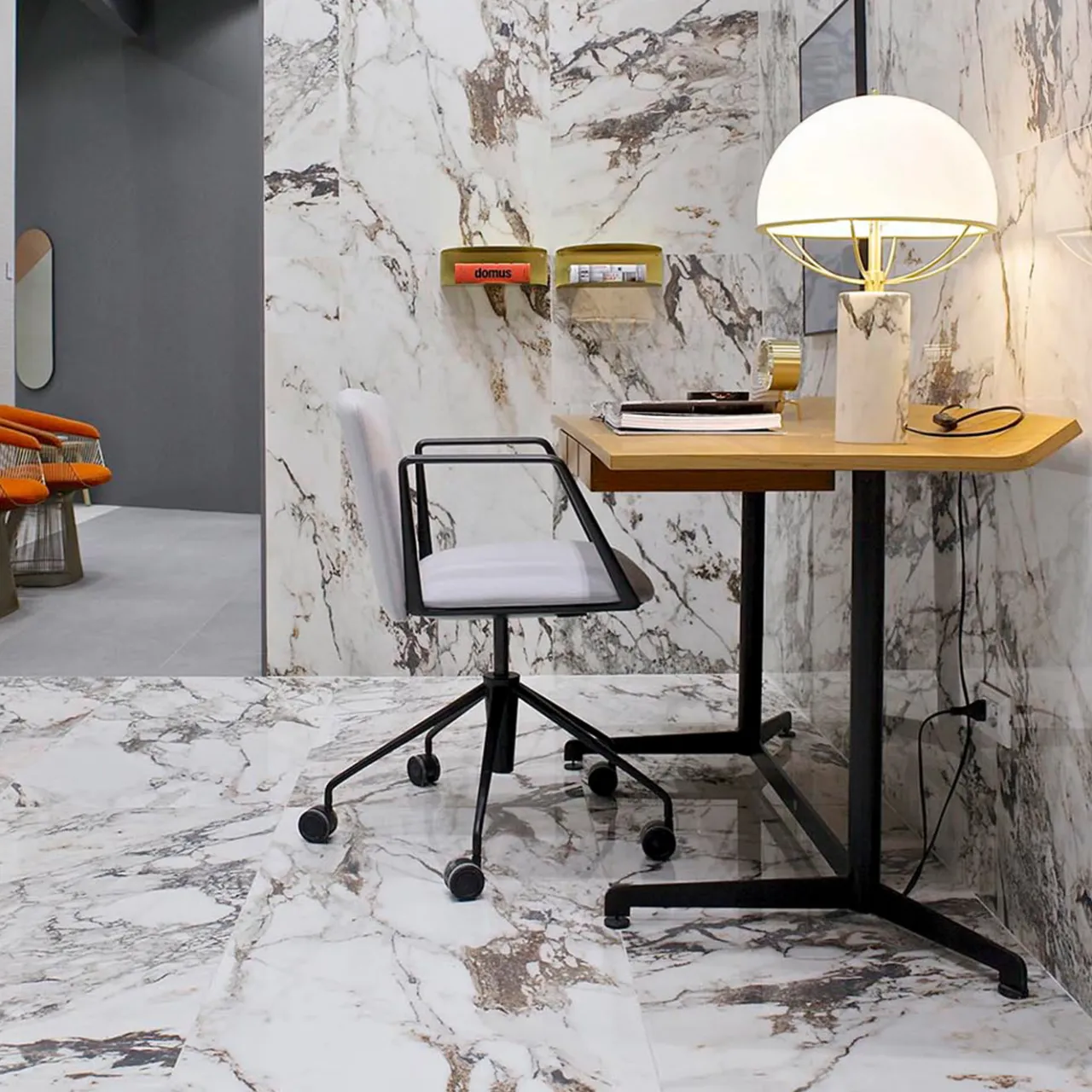 Tecno Spa Desk & Writing Tables<T90 Desk by Osvaldo Borsani