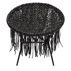 Craafts Lounge Chairs<T2 Indoor Black Chair